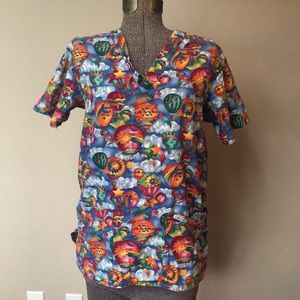 Cherokee scrub top 🔷